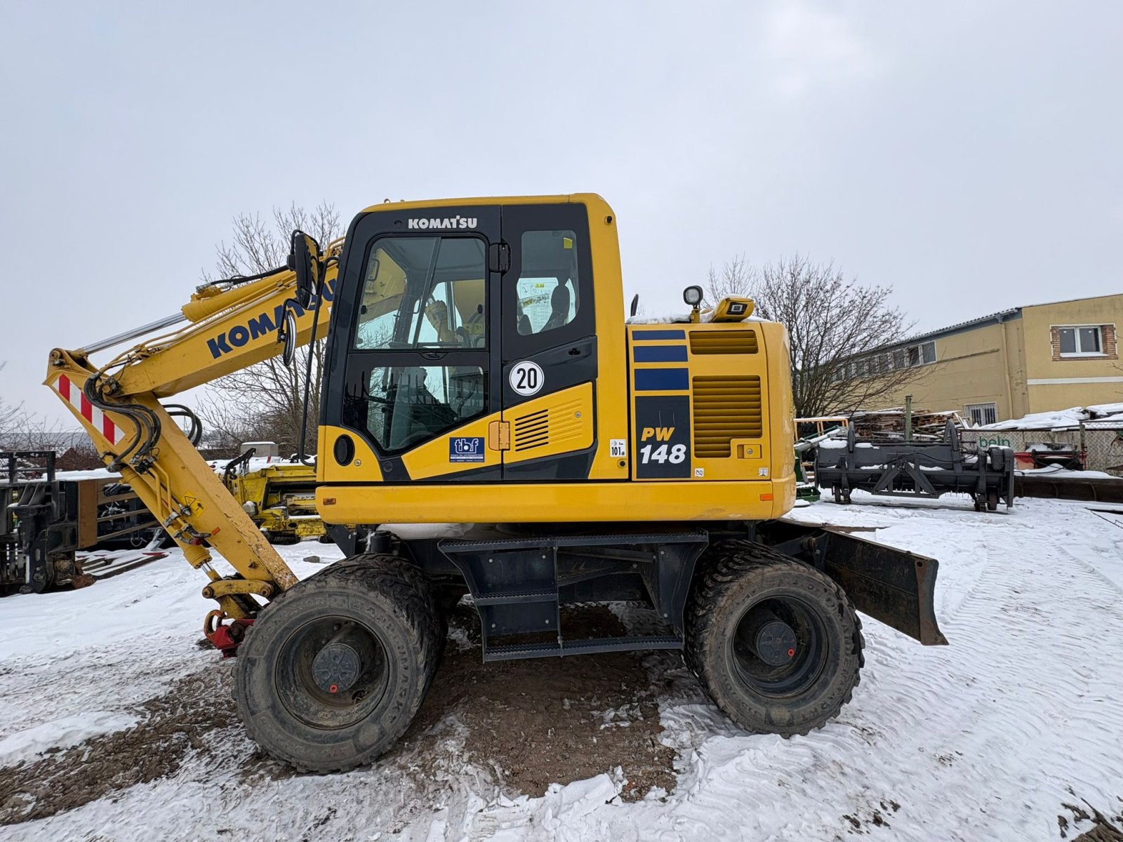 Mobilbagger del tipo Komatsu PW148, Gebrauchtmaschine en Zerbst / Anhalt (Imagen 10)