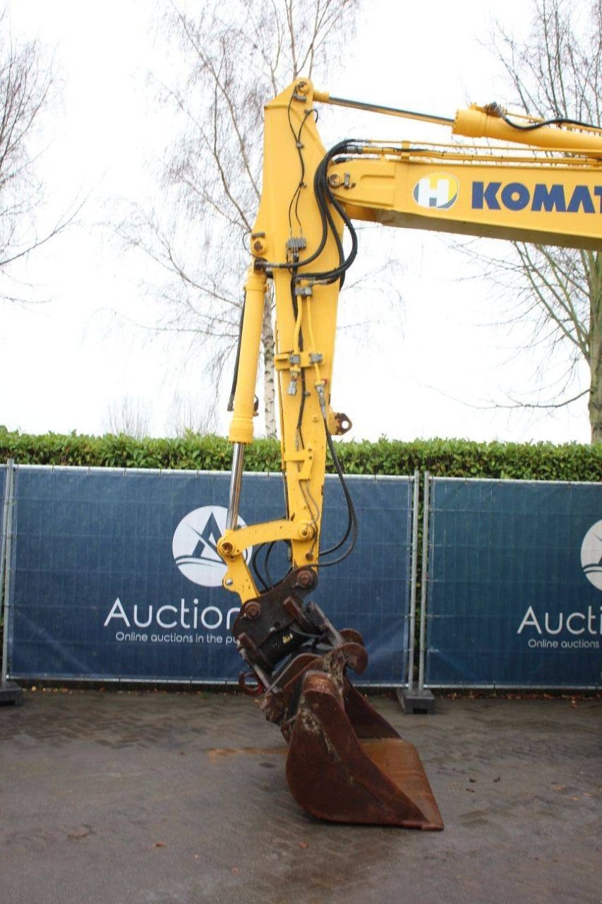 Mobilbagger typu Komatsu PW160-8, Gebrauchtmaschine w Antwerpen (Zdjęcie 11)