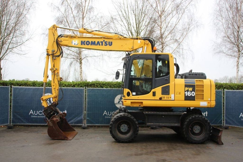 Mobilbagger tip Komatsu PW160-8, Gebrauchtmaschine in Antwerpen (Poză 2)
