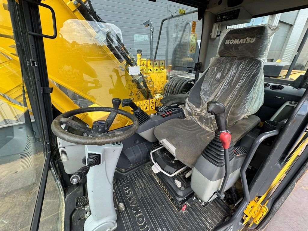 Mobilbagger des Typs Komatsu PW180-11, Gebrauchtmaschine in Velddriel (Bild 9)