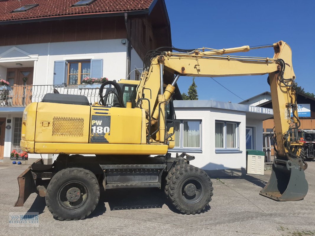 Mobilbagger des Typs Komatsu PW180-7, Gebrauchtmaschine in Vorchdorf (Bild 5)