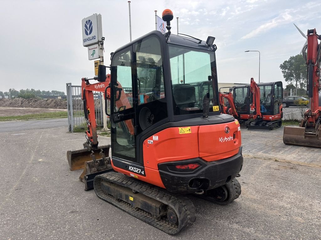Mobilbagger des Typs Kubota KX 027-4, Gebrauchtmaschine in Heerenveen (Bild 3)