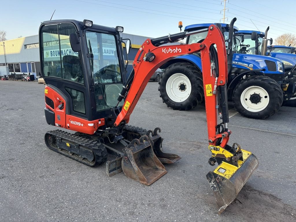 Mobilbagger typu Kubota KX019-4, Gebrauchtmaschine v Heerenveen (Obrázek 6)