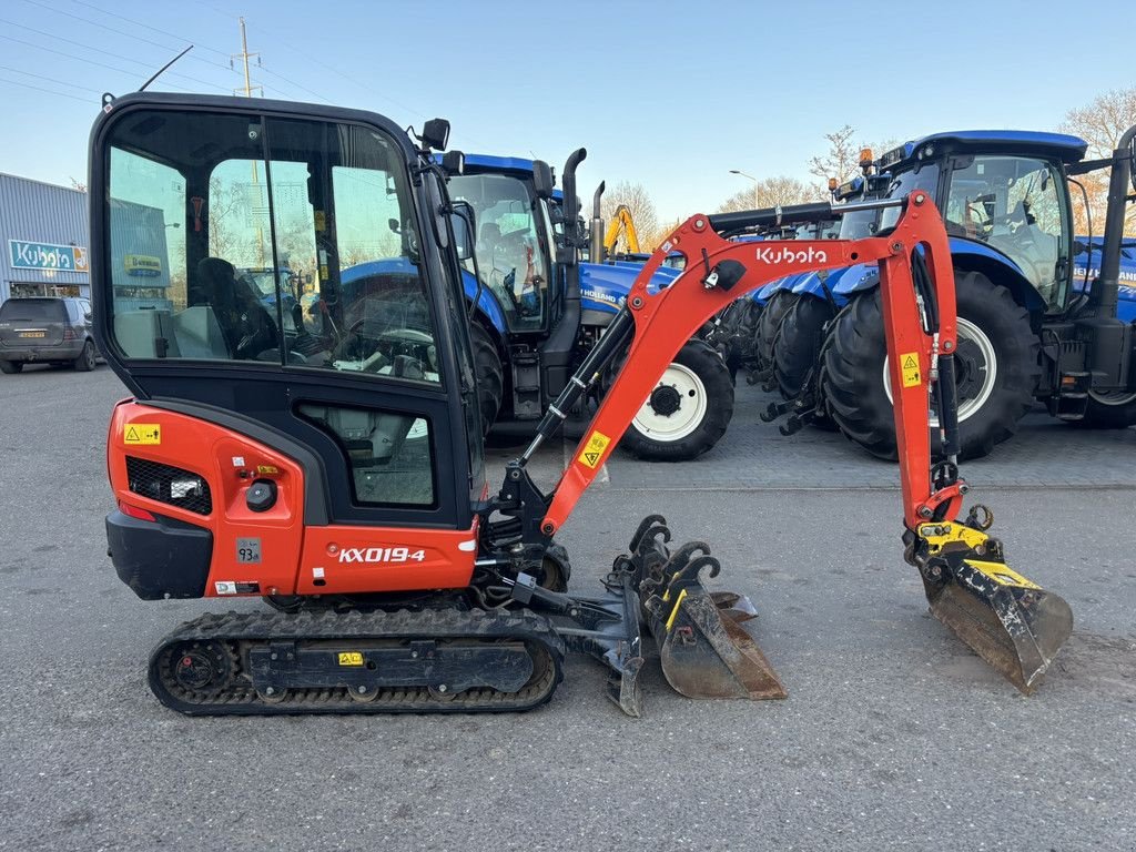 Mobilbagger typu Kubota KX019-4, Gebrauchtmaschine v Heerenveen (Obrázek 5)