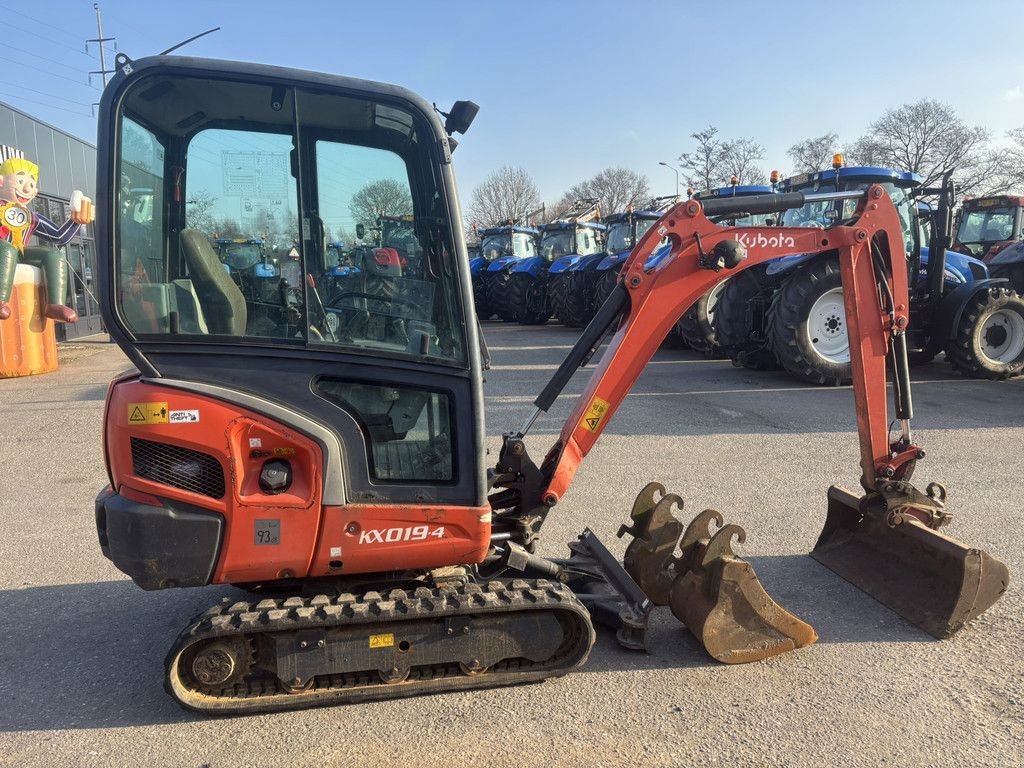 Mobilbagger typu Kubota KX019-4, Gebrauchtmaschine v Heerenveen (Obrázek 5)