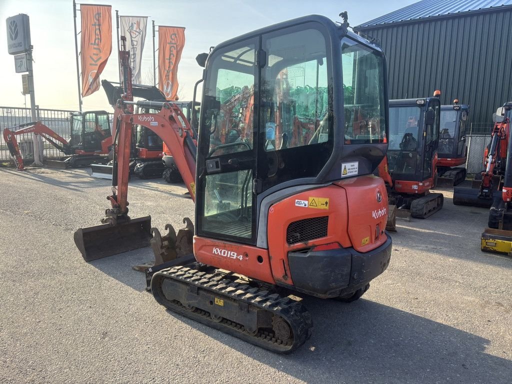 Mobilbagger typu Kubota KX019-4, Gebrauchtmaschine v Heerenveen (Obrázek 3)