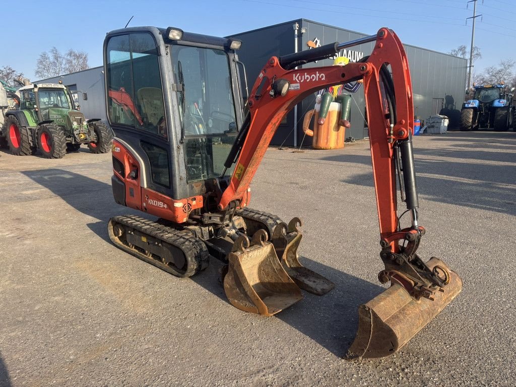 Mobilbagger typu Kubota KX019-4, Gebrauchtmaschine v Heerenveen (Obrázek 7)