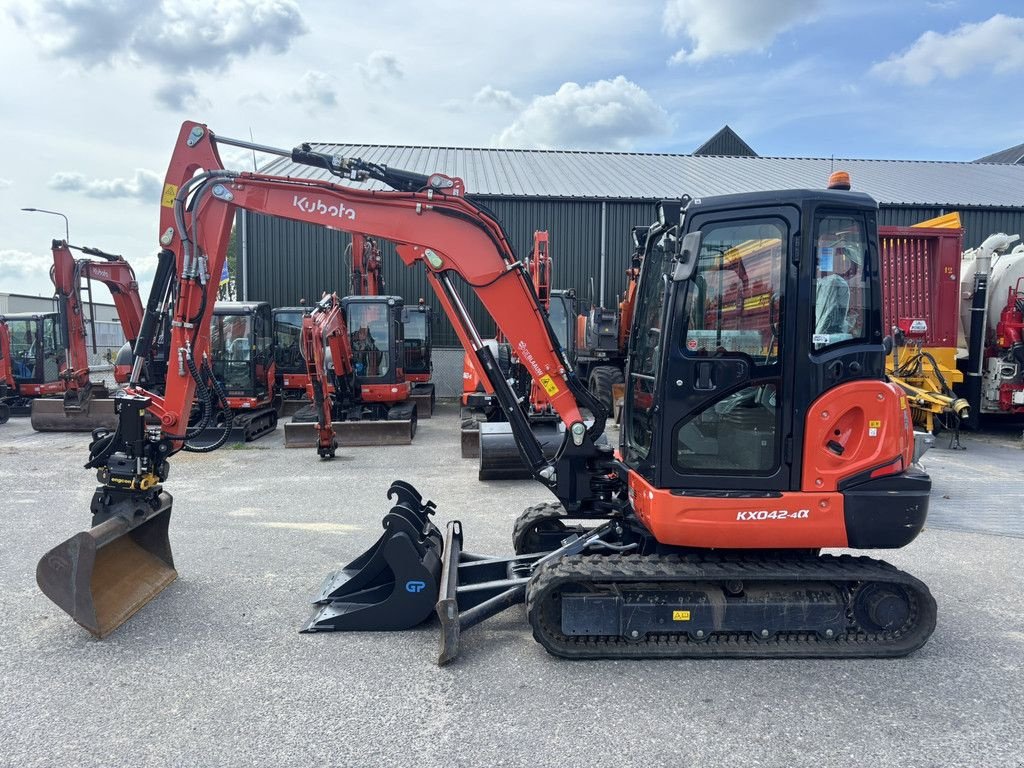 Mobilbagger des Typs Kubota KX042-4, Gebrauchtmaschine in Heerenveen (Bild 2)