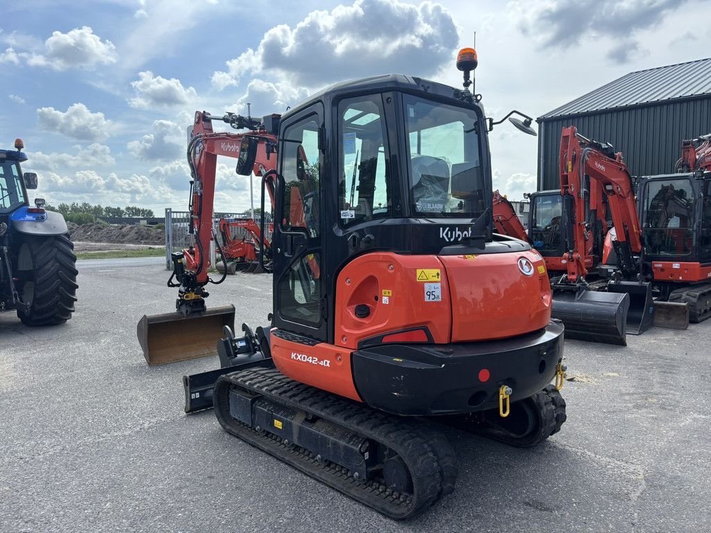 Mobilbagger des Typs Kubota KX042-4, Gebrauchtmaschine in Heerenveen (Bild 3)