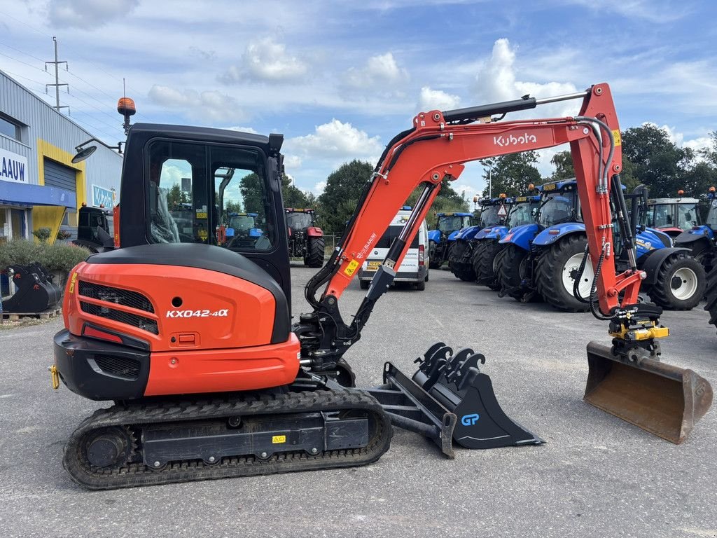 Mobilbagger des Typs Kubota KX042-4, Gebrauchtmaschine in Heerenveen (Bild 5)