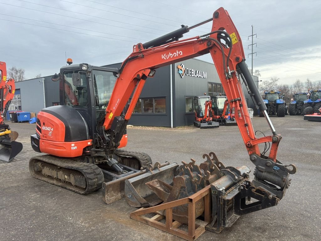 Mobilbagger typu Kubota KX042-4, Gebrauchtmaschine v Heerenveen (Obrázek 6)