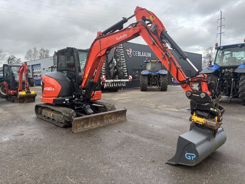 Mobilbagger van het type Kubota KX060-5, Gebrauchtmaschine in Heerenveen (Foto 6)