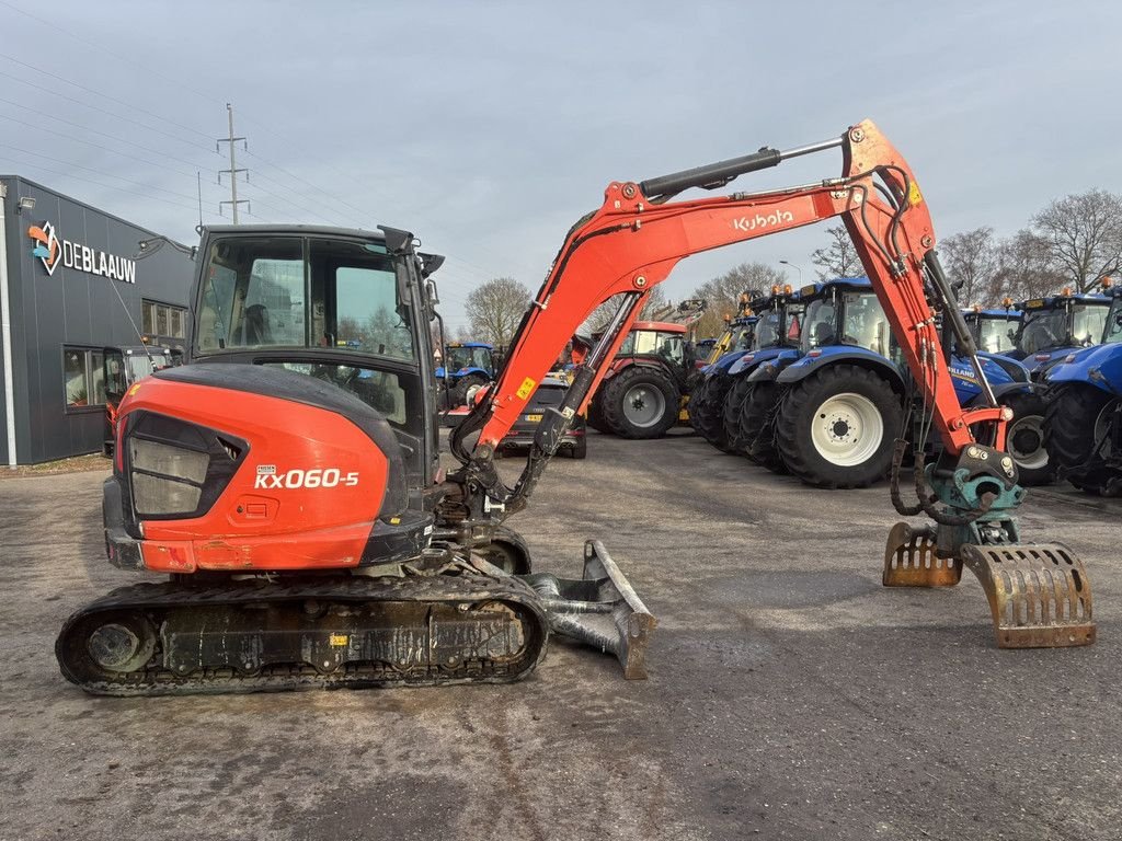 Mobilbagger tip Kubota KX060-5, Gebrauchtmaschine in Heerenveen (Poză 5)