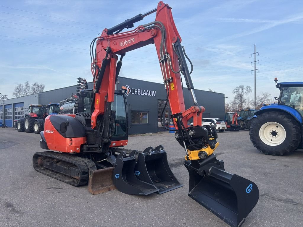 Mobilbagger typu Kubota KX080-4, Gebrauchtmaschine v Heerenveen (Obrázek 6)