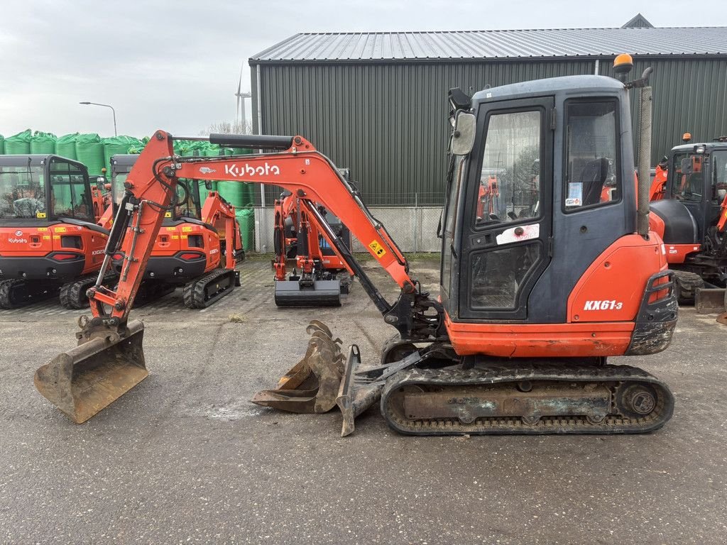 Mobilbagger typu Kubota KX61-3, Gebrauchtmaschine v Heerenveen (Obrázek 2)