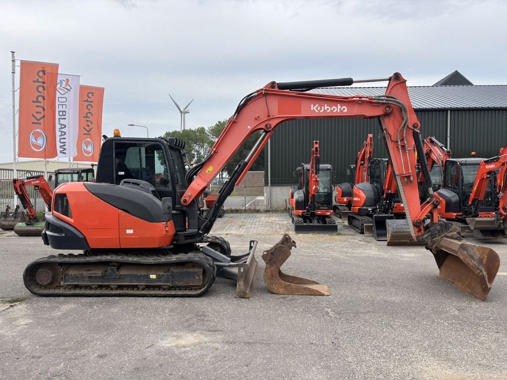 Mobilbagger typu Kubota KX80-4, Gebrauchtmaschine v Heerenveen (Obrázek 2)