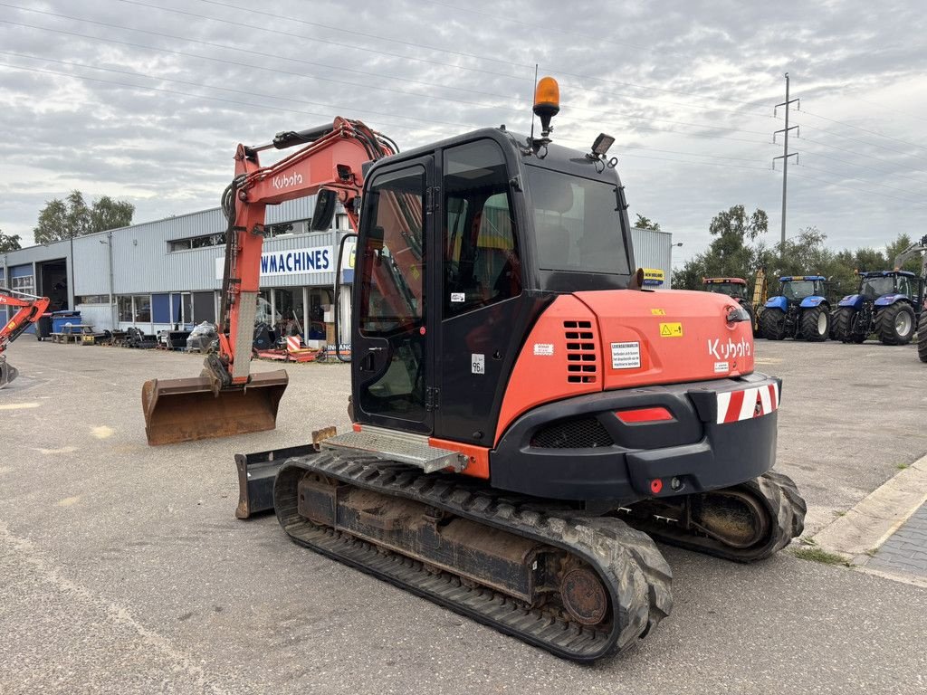 Mobilbagger typu Kubota KX80-4, Gebrauchtmaschine v Heerenveen (Obrázek 4)