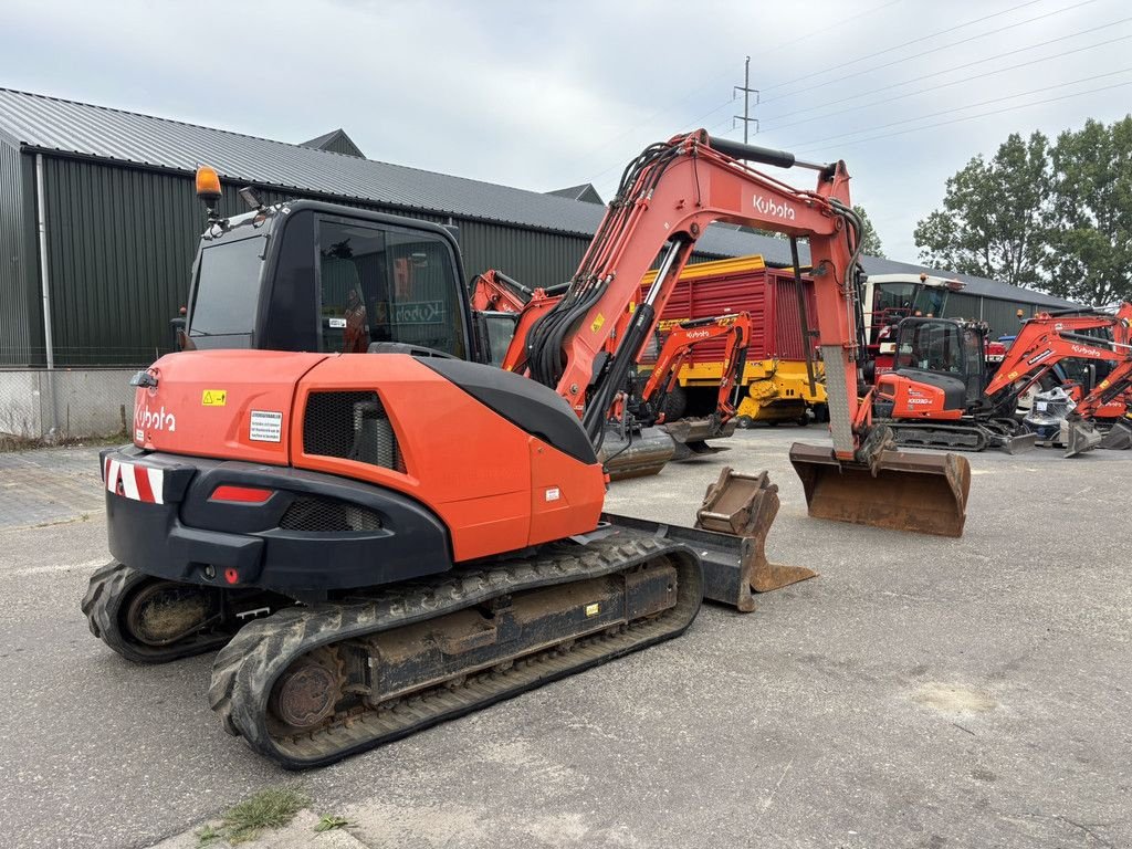Mobilbagger typu Kubota KX80-4, Gebrauchtmaschine v Heerenveen (Obrázek 3)