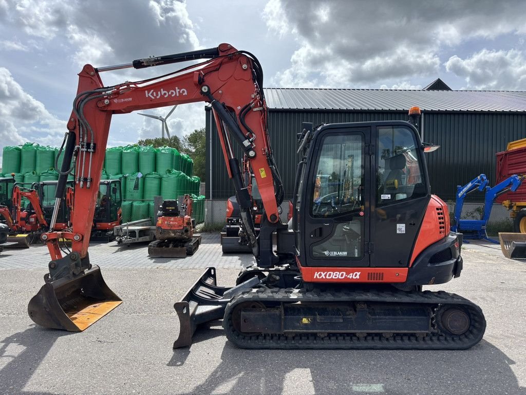Mobilbagger typu Kubota KX80-4, Gebrauchtmaschine v Heerenveen (Obrázek 2)