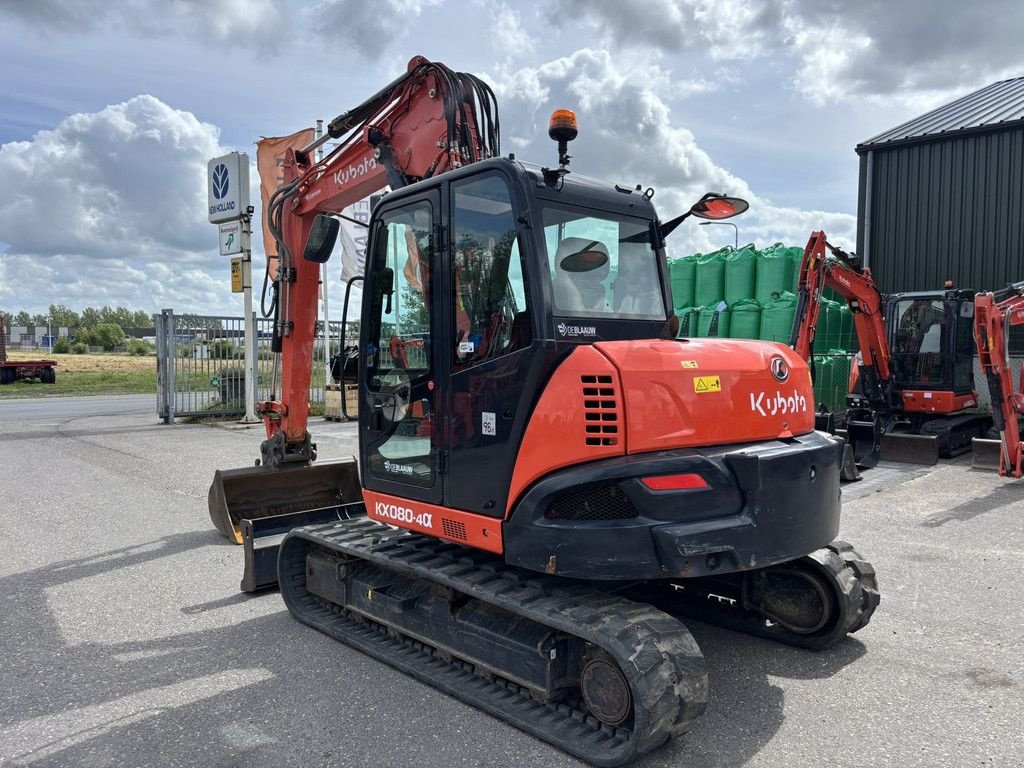 Mobilbagger typu Kubota KX80-4, Gebrauchtmaschine v Heerenveen (Obrázek 3)