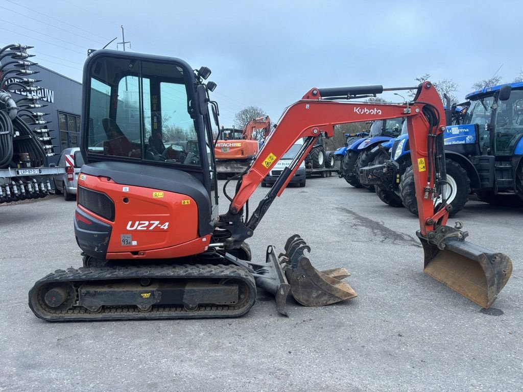Mobilbagger du type Kubota U27-4, Gebrauchtmaschine en Heerenveen (Photo 5)