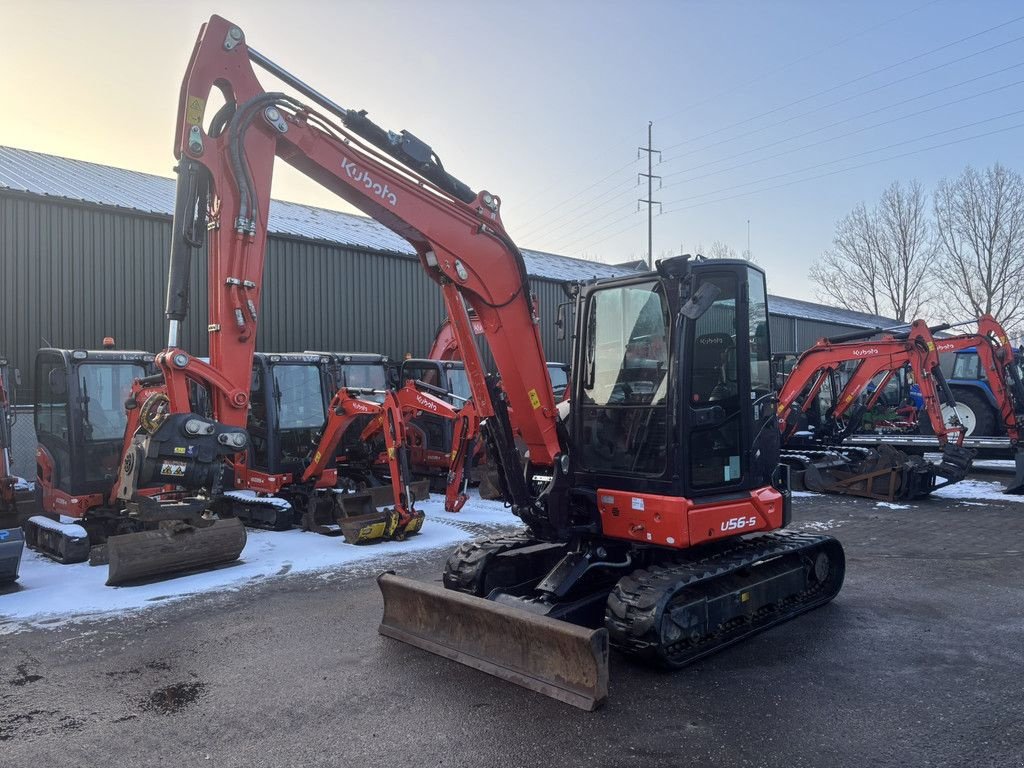 Mobilbagger des Typs Kubota U56-5, Gebrauchtmaschine in Heerenveen (Bild 1)
