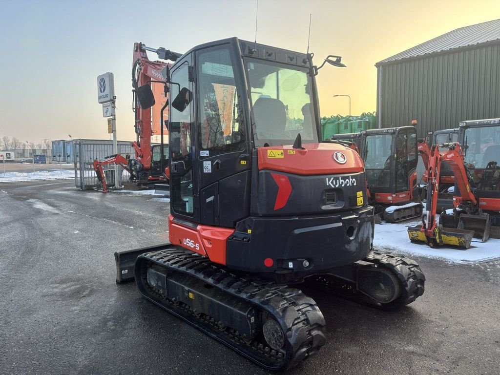 Mobilbagger des Typs Kubota U56-5, Gebrauchtmaschine in Heerenveen (Bild 3)