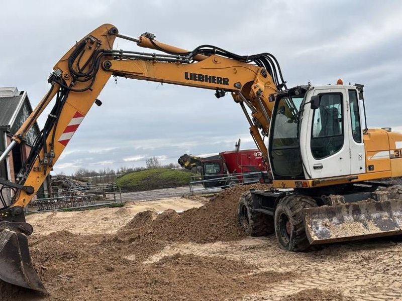 Mobilbagger tipa Liebherr 314 mobiele kraan graafmachine, Gebrauchtmaschine u Udenhout