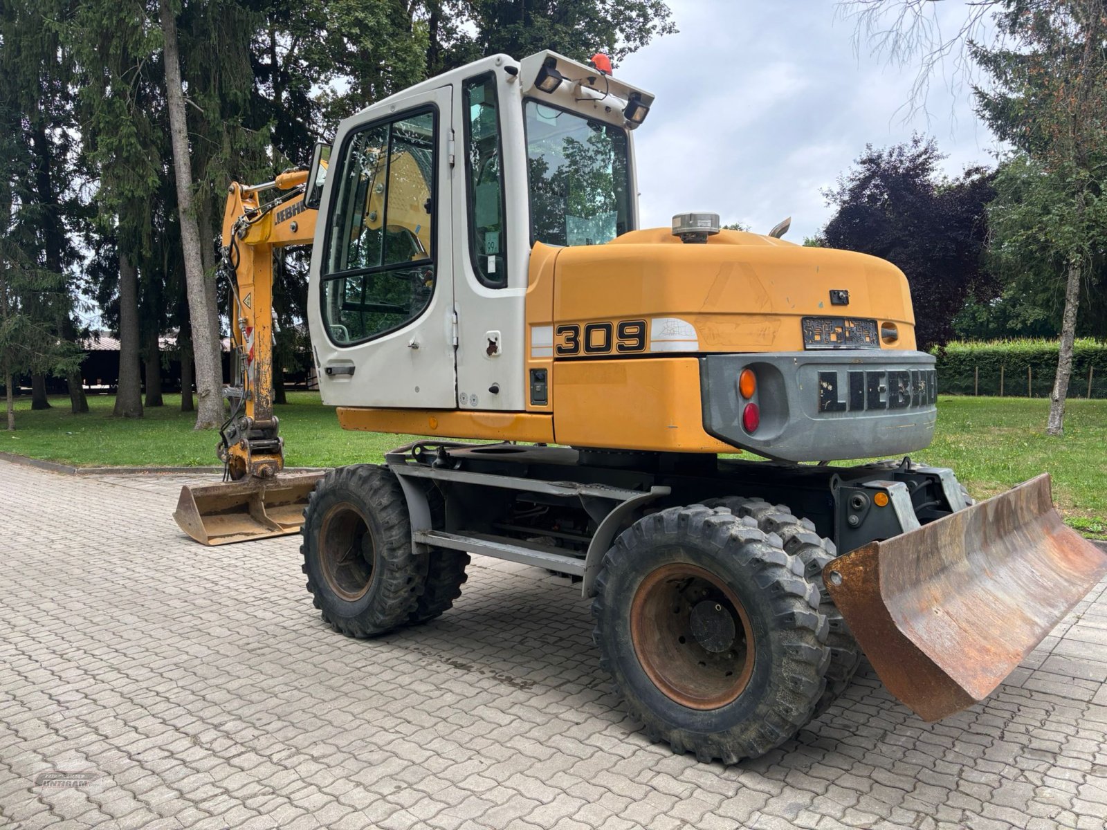 Mobilbagger a típus Liebherr A 309 Litronic, Gebrauchtmaschine ekkor: Deutsch - Goritz (Kép 5)
