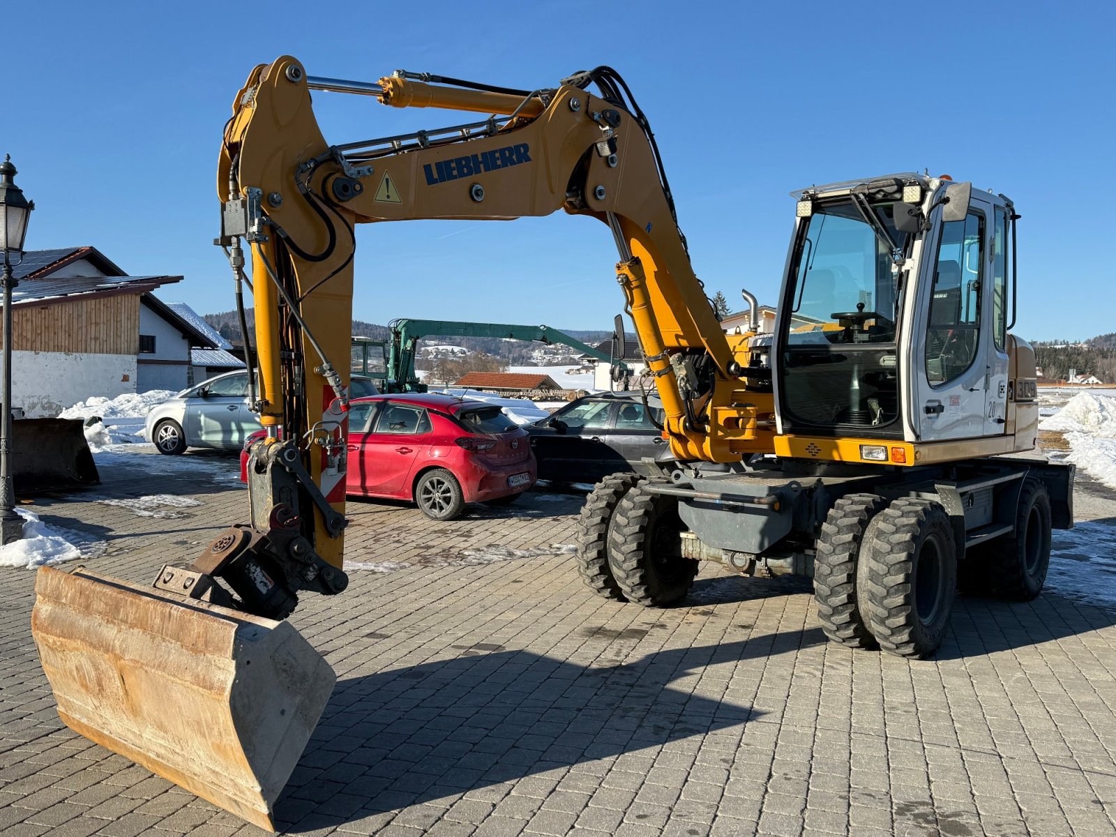 Mobilbagger typu Liebherr A 309 mit Powertilt, Gebrauchtmaschine w Neureichenau (Zdjęcie 2)