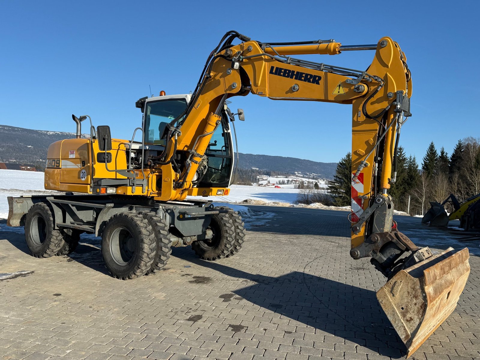 Mobilbagger typu Liebherr A 309 mit Powertilt, Gebrauchtmaschine w Neureichenau (Zdjęcie 3)