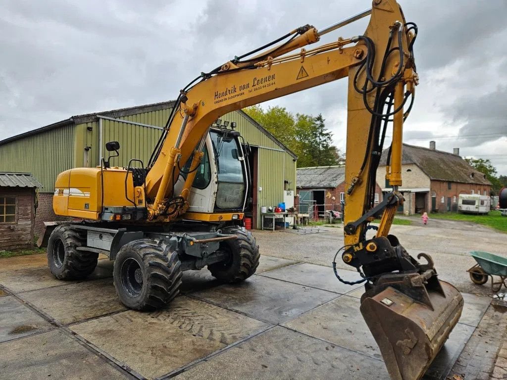 Mobilbagger des Typs Liebherr A 314 mobiele graafmachine bandenkraan mobil bagger, Gebrauchtmaschine in Bergen op Zoom (Bild 2)