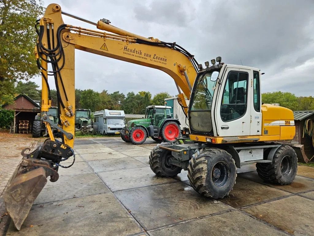 Mobilbagger des Typs Liebherr A 314 mobiele graafmachine bandenkraan mobil bagger, Gebrauchtmaschine in Bergen op Zoom (Bild 1)