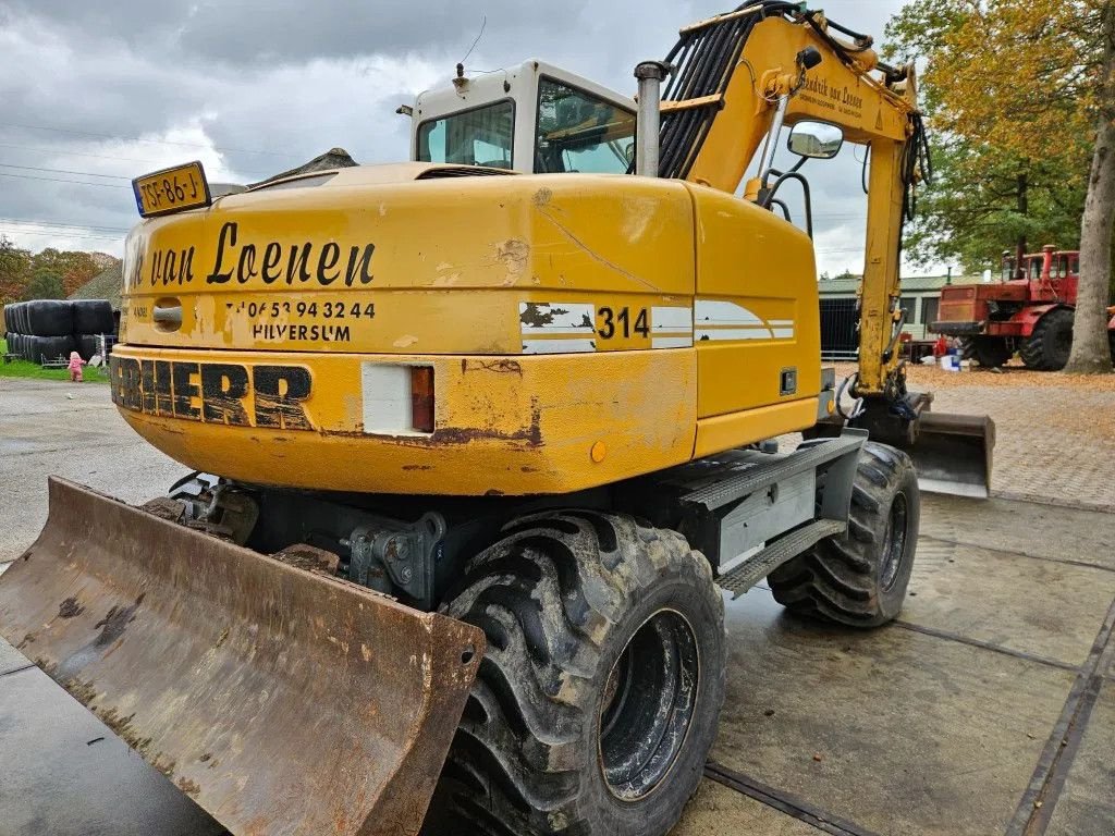 Mobilbagger des Typs Liebherr A 314 mobiele graafmachine bandenkraan mobil bagger, Gebrauchtmaschine in Bergen op Zoom (Bild 7)