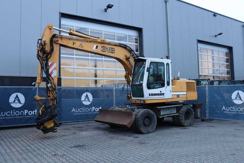 Mobilbagger of the type Liebherr A 316, Gebrauchtmaschine in Antwerpen (Picture 10)