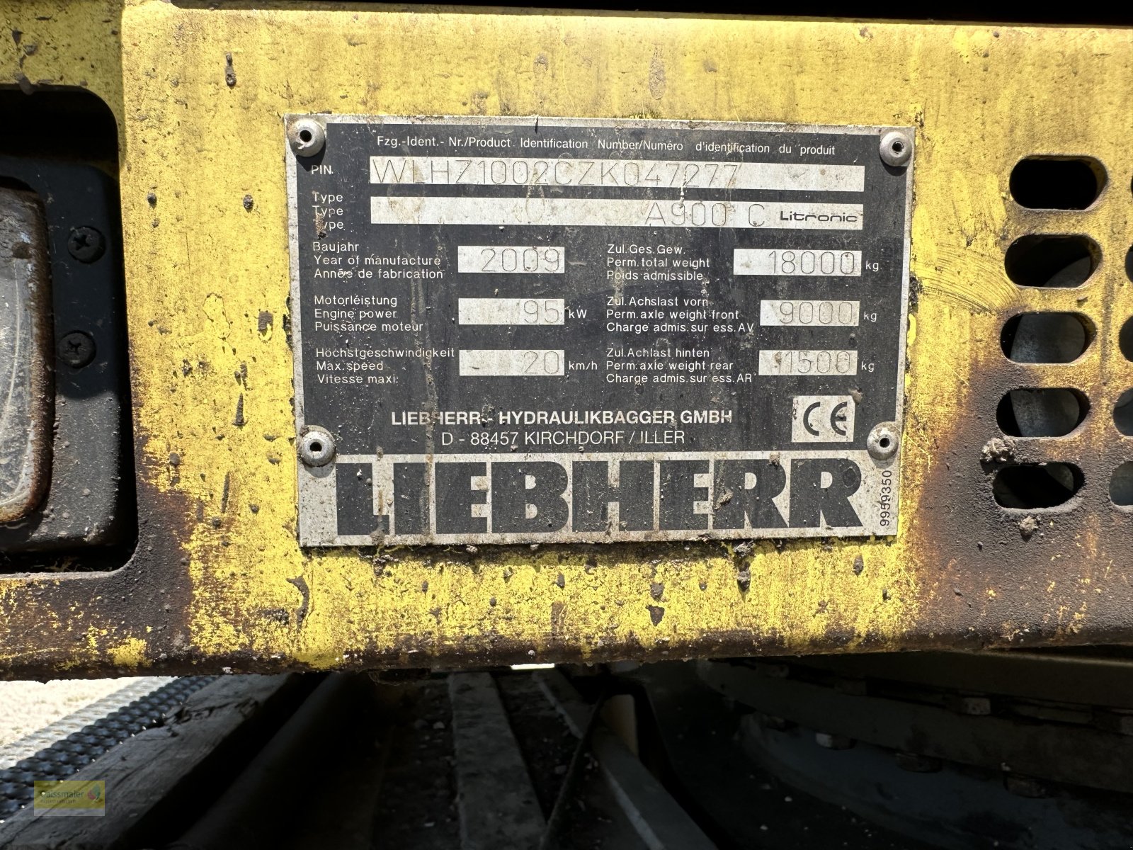 Mobilbagger типа Liebherr A 900 C Litronic, Gebrauchtmaschine в Freising (Фотография 16)