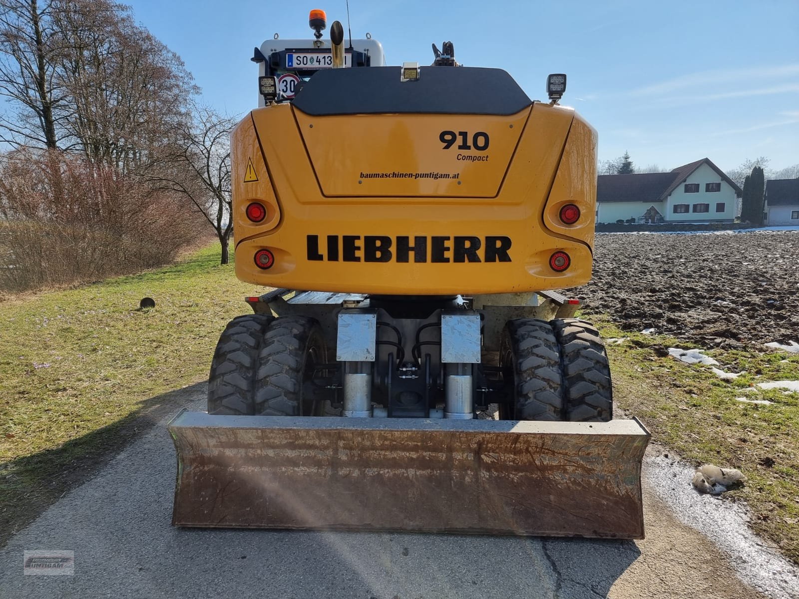 Mobilbagger типа Liebherr A 910 Compact Litronic, Gebrauchtmaschine в Deutsch - Goritz (Фотография 5)