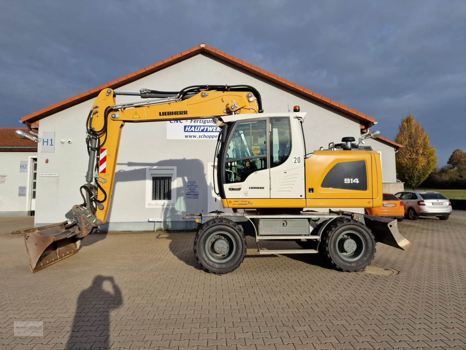 Mobilbagger des Typs Liebherr A 914, Gebrauchtmaschine in Frickendorf (Bild 1)