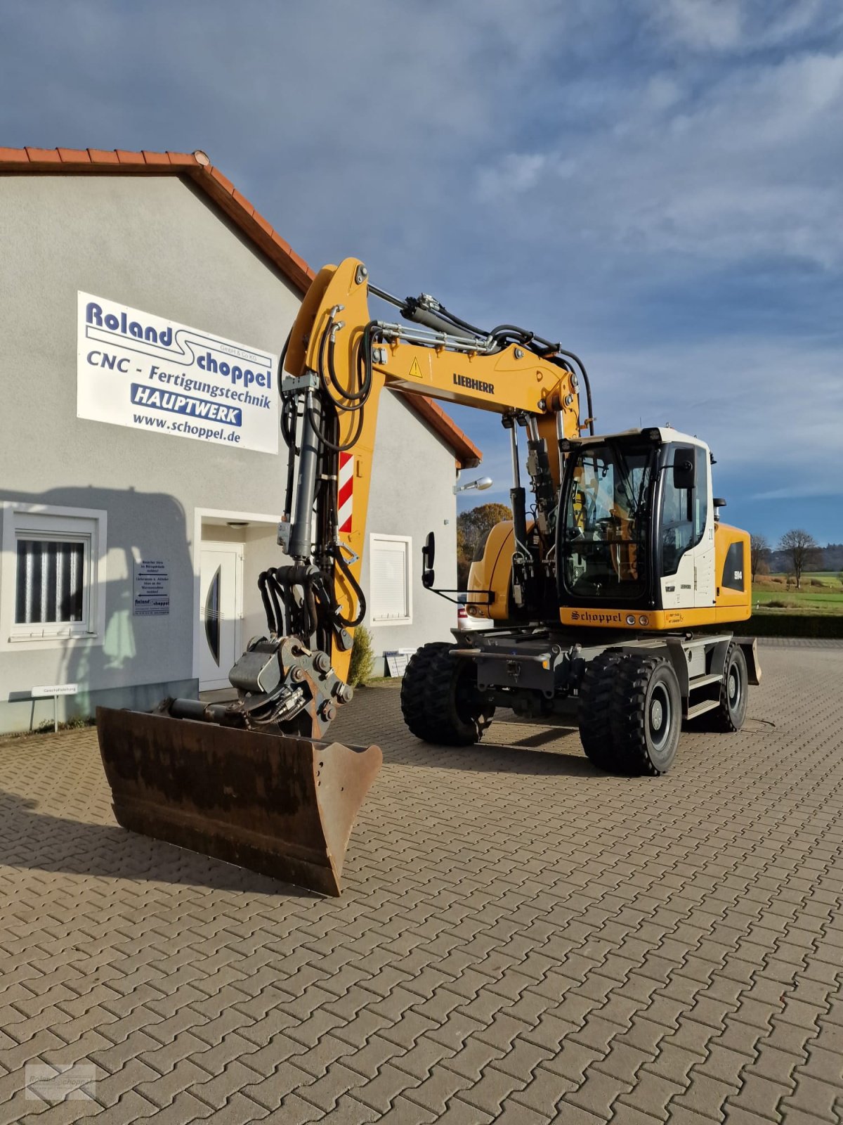 Mobilbagger типа Liebherr A 914, Gebrauchtmaschine в Frickendorf (Фотография 11)