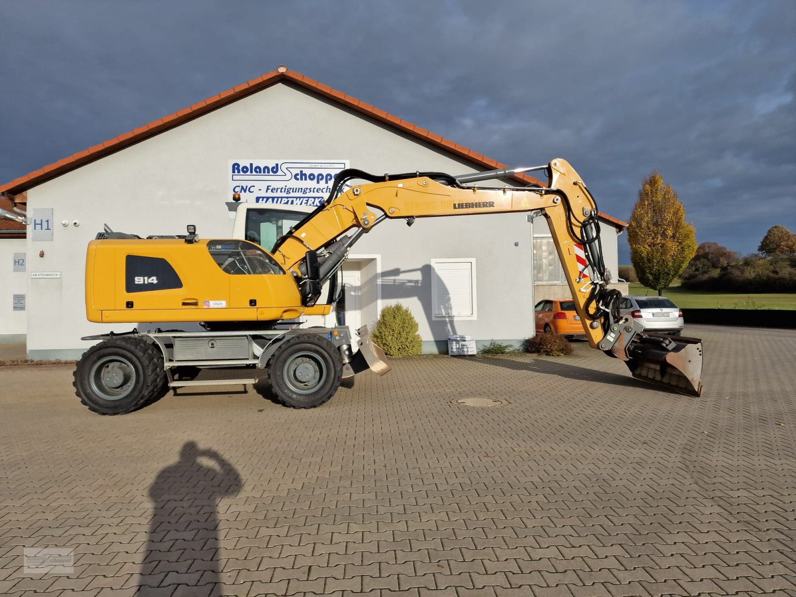 Mobilbagger des Typs Liebherr A 914, Gebrauchtmaschine in Frickendorf (Bild 13)