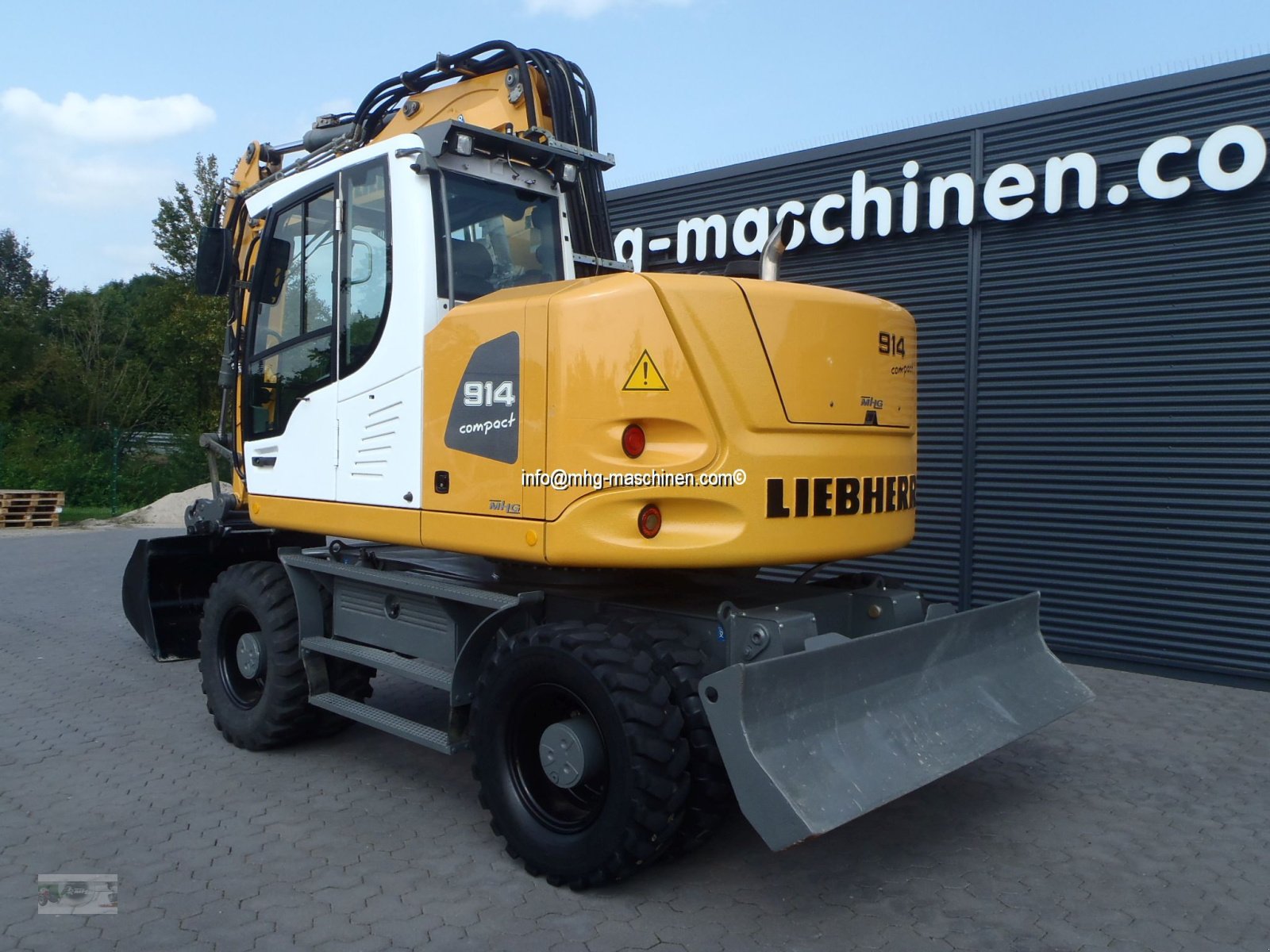 Mobilbagger a típus Liebherr A914 Compact, Gebrauchtmaschine ekkor: Gescher (Kép 4)