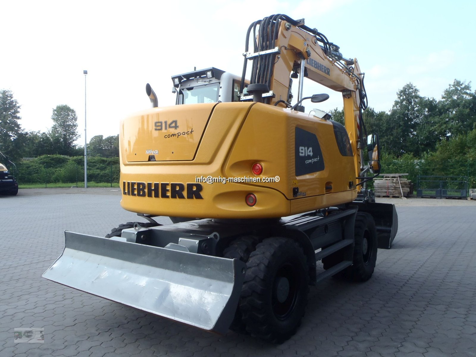 Mobilbagger a típus Liebherr A914 Compact, Gebrauchtmaschine ekkor: Gescher (Kép 5)