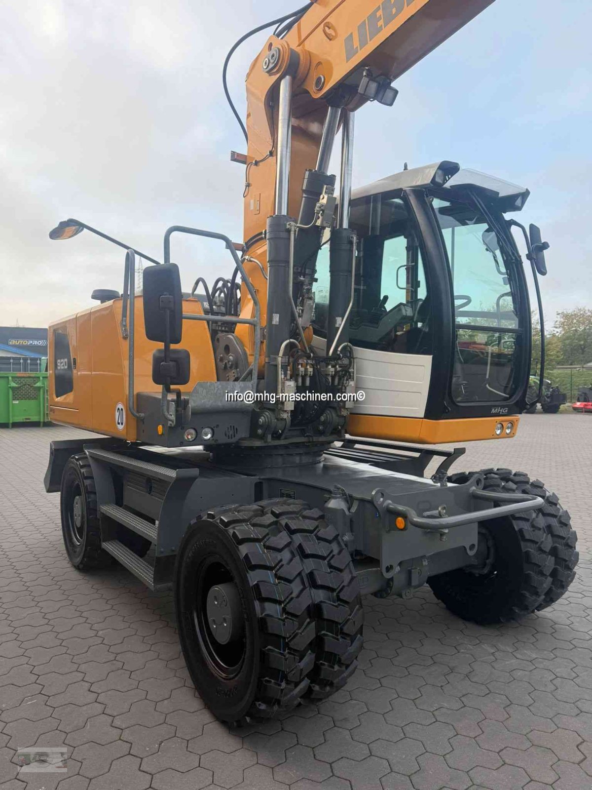 Mobilbagger типа Liebherr A920 Reifen Neu, 1.Hd., TOP Zustand, Gebrauchtmaschine в Gescher (Фотография 7)