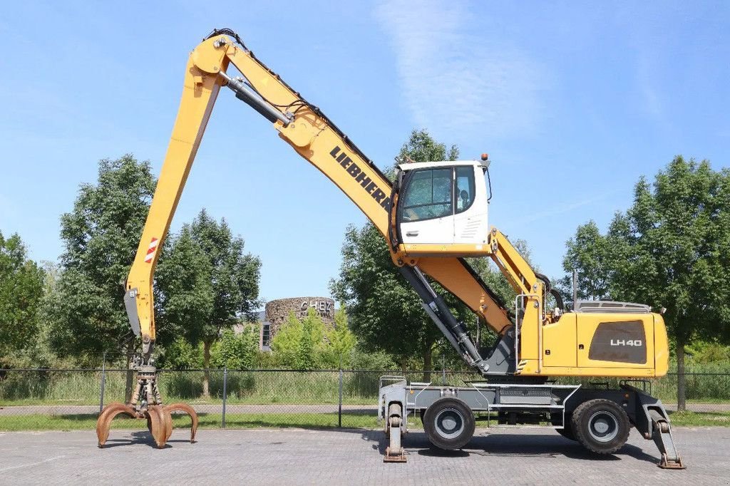Mobilbagger tipa Liebherr LH 40 M LITRONIC GRAB QUICK COUPLER 16 METER, Gebrauchtmaschine u Marknesse (Slika 1)