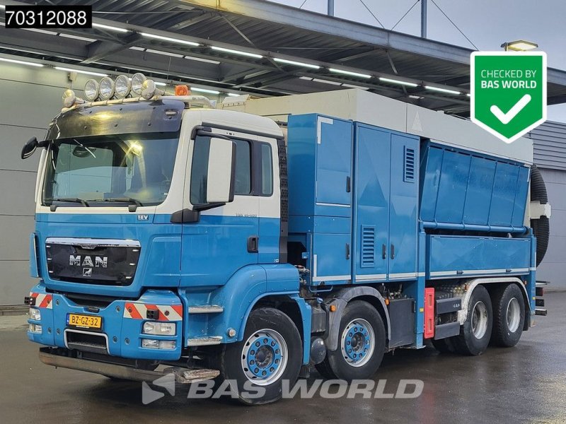 Mobilbagger tipa MAN TGS 41.480 TGS RSP 2-turbinate suction unit excavator Hydraulic, Neumaschine u Veghel