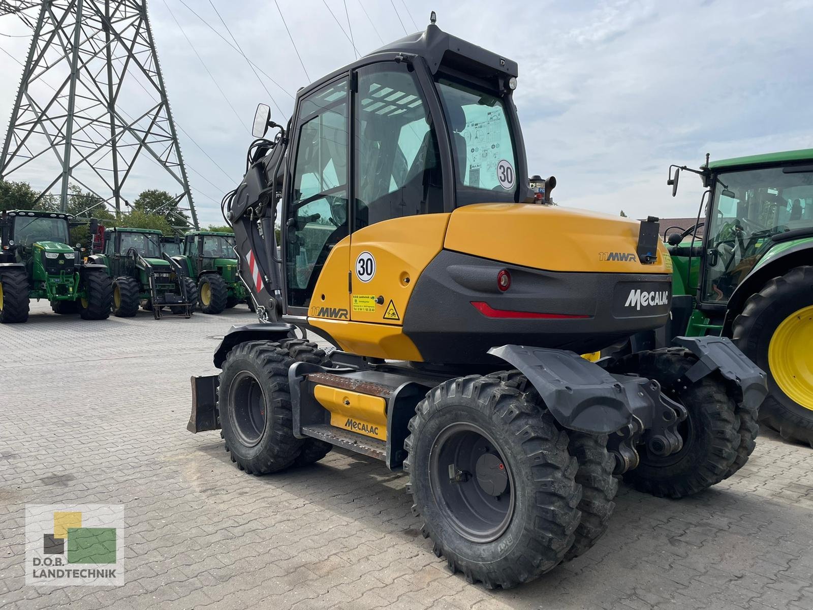 Mobilbagger del tipo Mecalac 11MWR, Gebrauchtmaschine en Regensburg (Imagen 3)