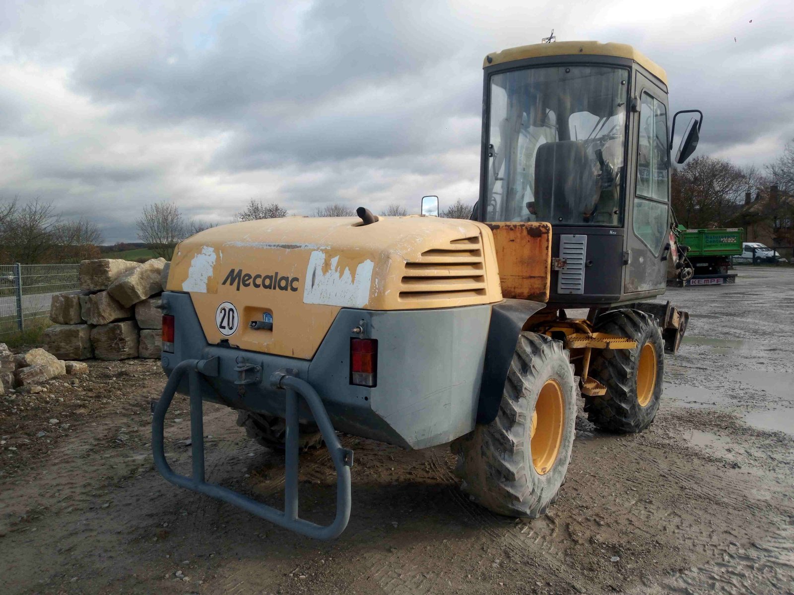 Mobilbagger des Typs Mecalac 12 MXT, Gebrauchtmaschine in Nürnberg (Bild 5)