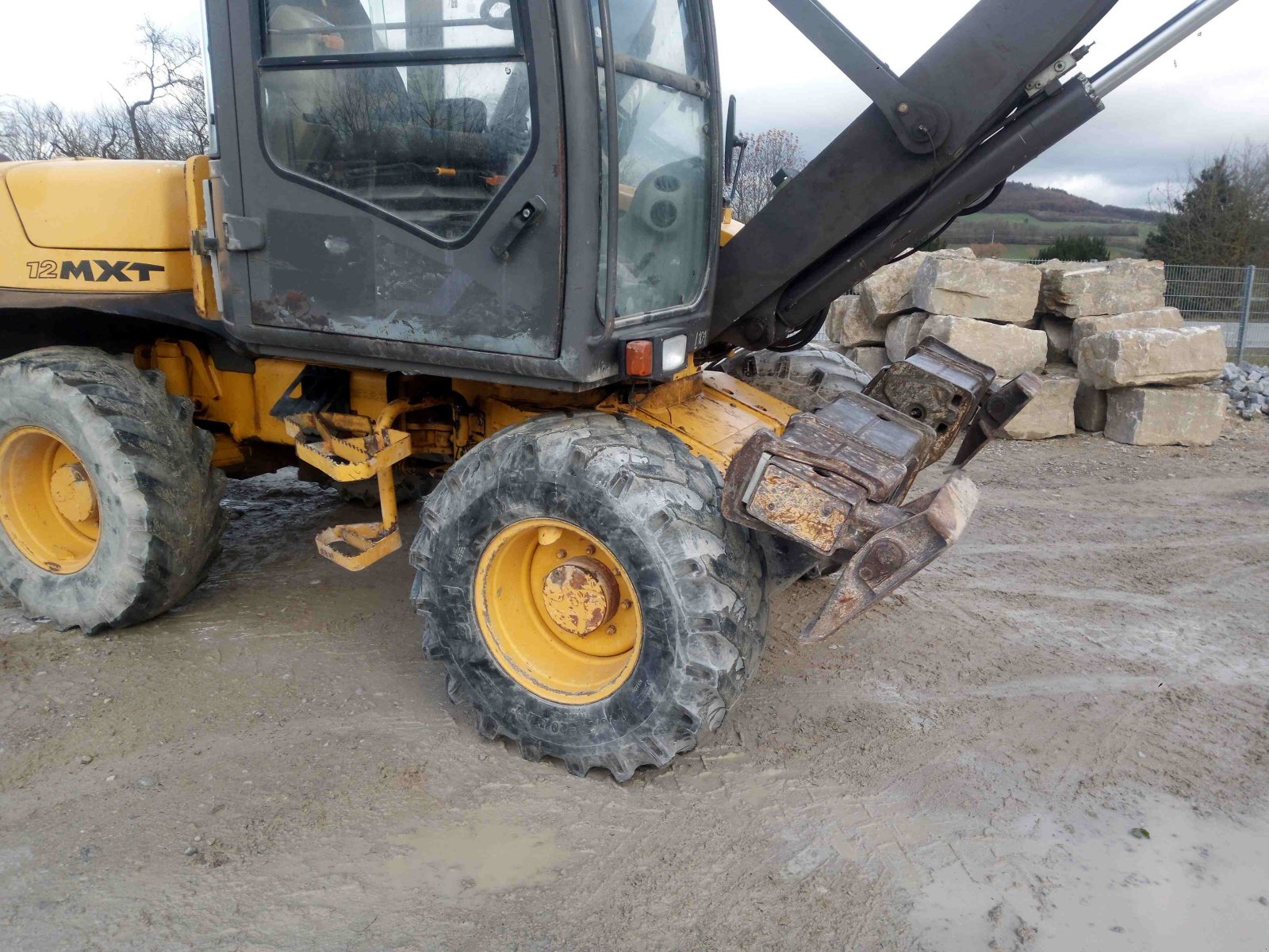 Mobilbagger des Typs Mecalac 12 MXT, Gebrauchtmaschine in Nürnberg (Bild 19)