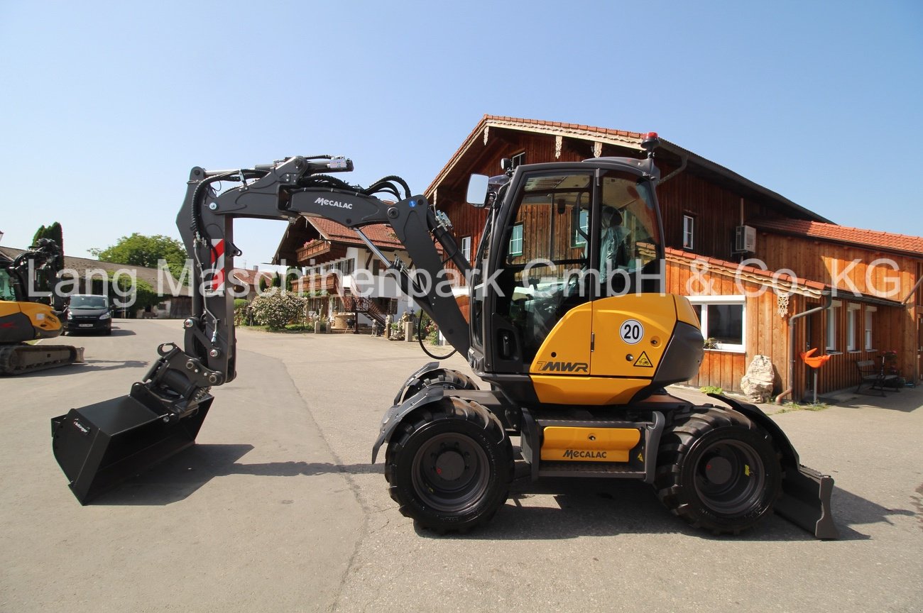 Mobilbagger a típus Mecalac 7 MWR inkl. Powertilt & Löffelset, Neumaschine ekkor: Petting (Kép 2)