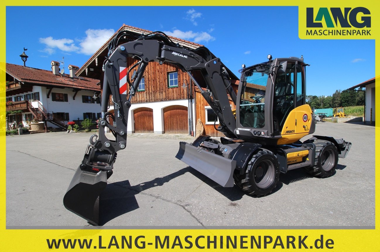 Mobilbagger a típus Mecalac 9 MWR, Neumaschine ekkor: Petting (Kép 1)